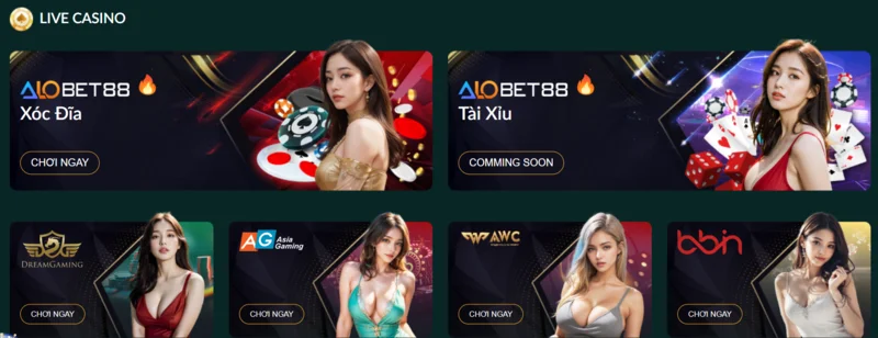 Casino trực tuyến alobet88 chuyên nghe