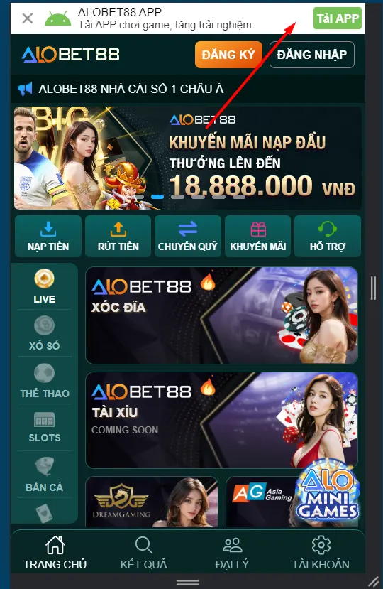 Chọn tải app nhanh chóng tận hưởng kho game đa dạng