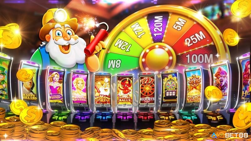 Các nút hay gặp trong Slot Machine