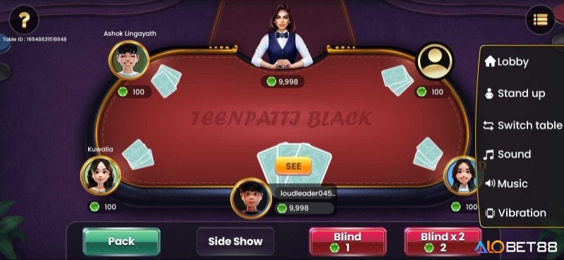 Thuật ngữ bài Teen Patti